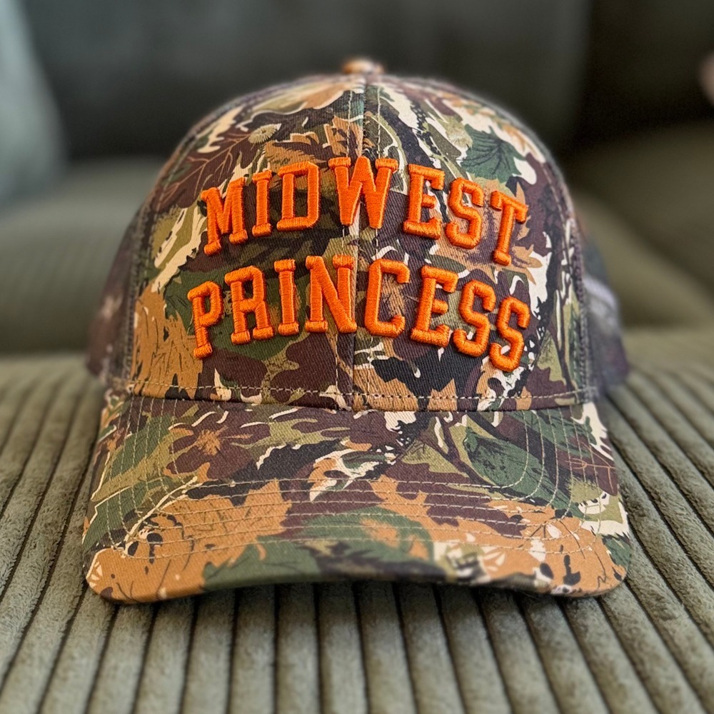 Chappell Roan Camo Hat Camouflage AUTHENTIC Midwest Princess 2025 OFFICIAL Tour